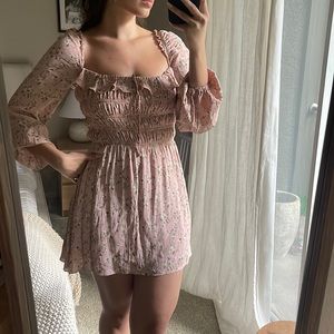 Reformation floral dress, Size 8 (FITS LIKE A SMALL)